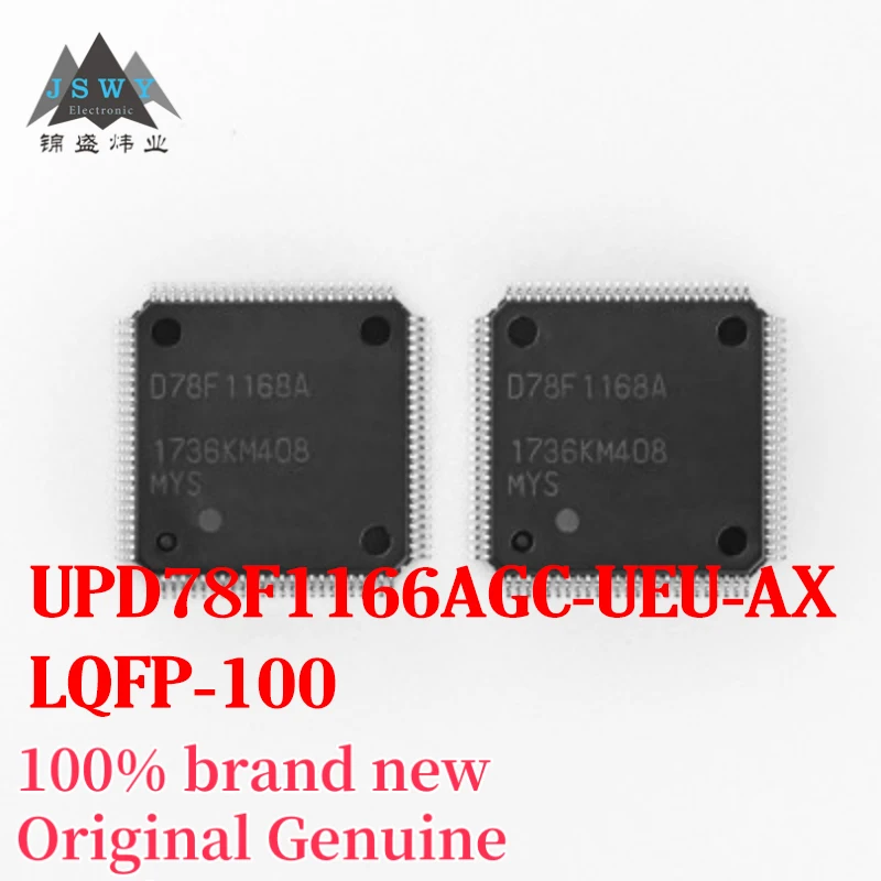 

(2/20 pieces) UPD78F1166AGC-UEU-AX D78F1166 QFP100 MCU microcontroller chip - Free shipping