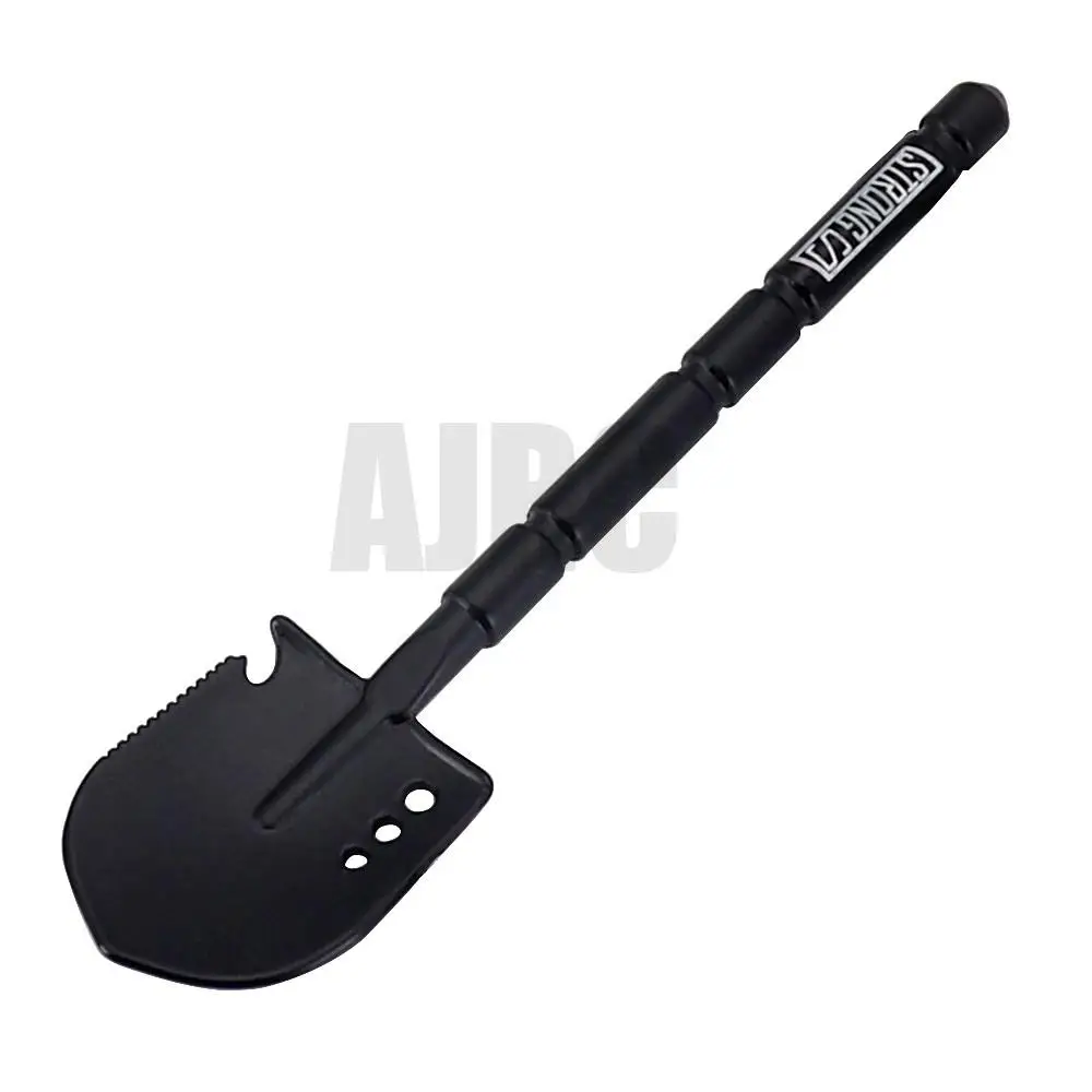 Black Metal Shovel/pickaxe/axe For 1/10 Rc Crawler Car Trax/as Trx4 Rgt Yikong Redcat Axial Scx10 D90 Rc4wd Decorative Parts