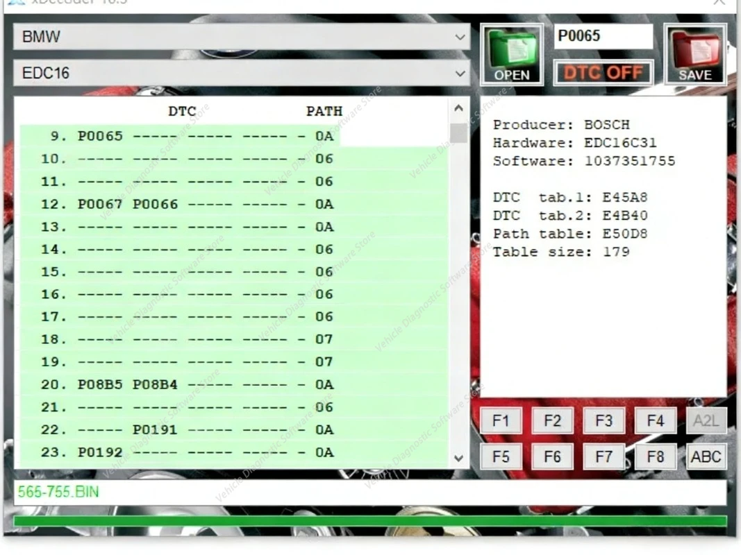 Picture 5: Xdecoder 10,3 For DTCOFF  DTC OFF AETOOL IMMO REMOVER V1.3  Reset Unlock Remove Turn OFF Immo CODE  ECU Dump Calculate PIN
