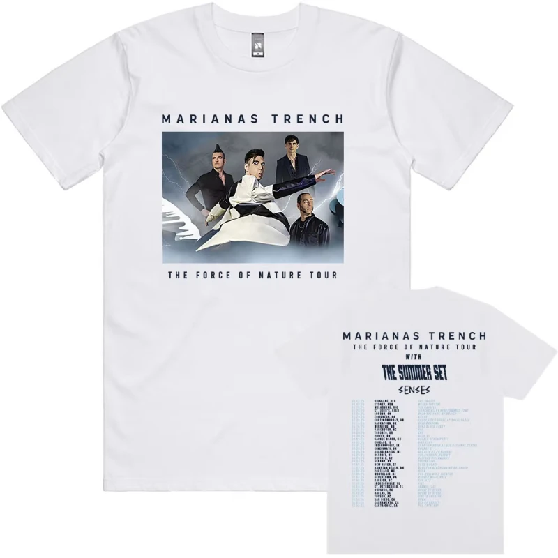 مارياناس خندق الفرقة بلايز قوة جولة الطبيعة تي شيرت الصيف القطن الرجال النساء تي شيرت للجنسين الشارع الشهير عادية الرجال تيز