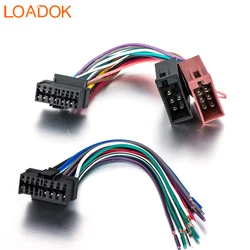 Car CD Radio Audio Stereo ISO Standard Wiring Harness Connector Wire Adaptor Plug Cable for Sony CDX MEX DSX WX