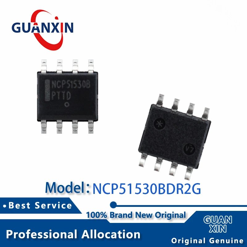 

100% New NCP51530BDR2G SOIC-8 Marking NCP51530B NCP51530 NCP51530BDR2