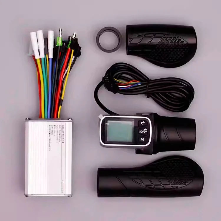 

Parts are suitable for 24V36V48V250W350W electric bicycle lithium battery controller LCD handle instrument assist