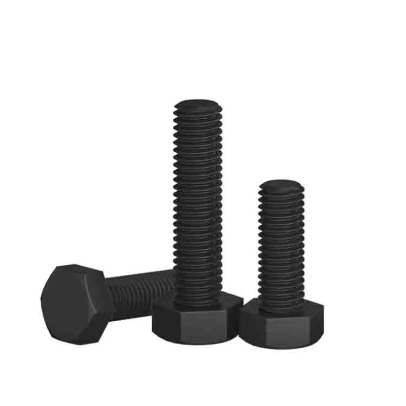 5-50PCS Nylon Black Hexagonal External Hexagonal Screw M3 M4 M5 M6 M8 M10 M12 Plastic Insulated Hexagonal Bolt Length: 6-70mm
