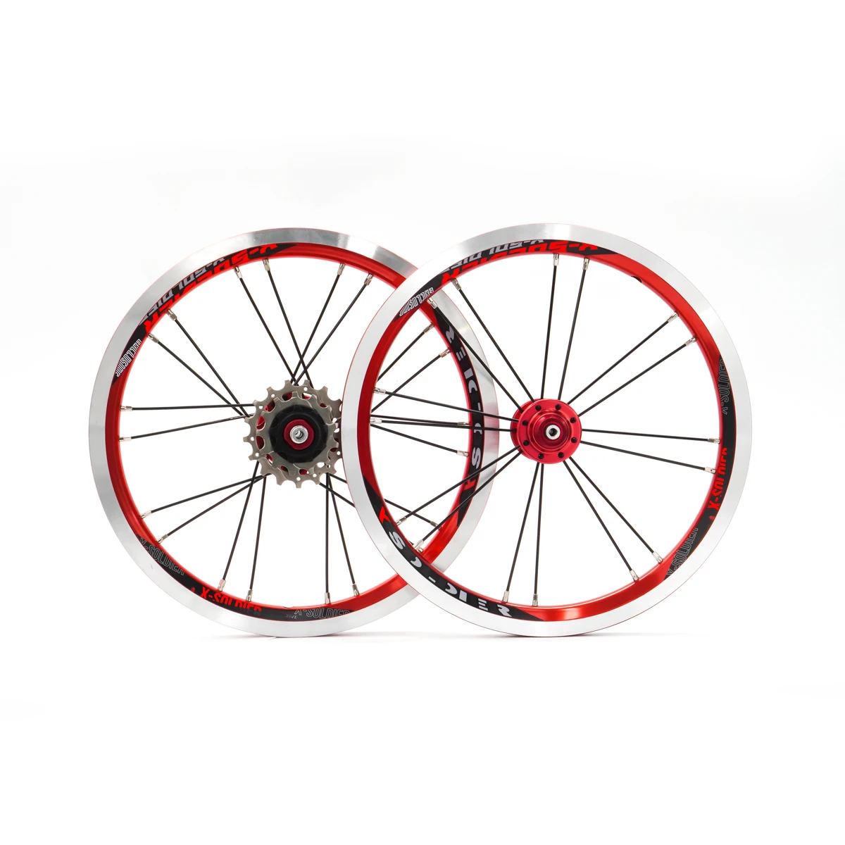 CNC Foldable Bicycle Wheels 14\