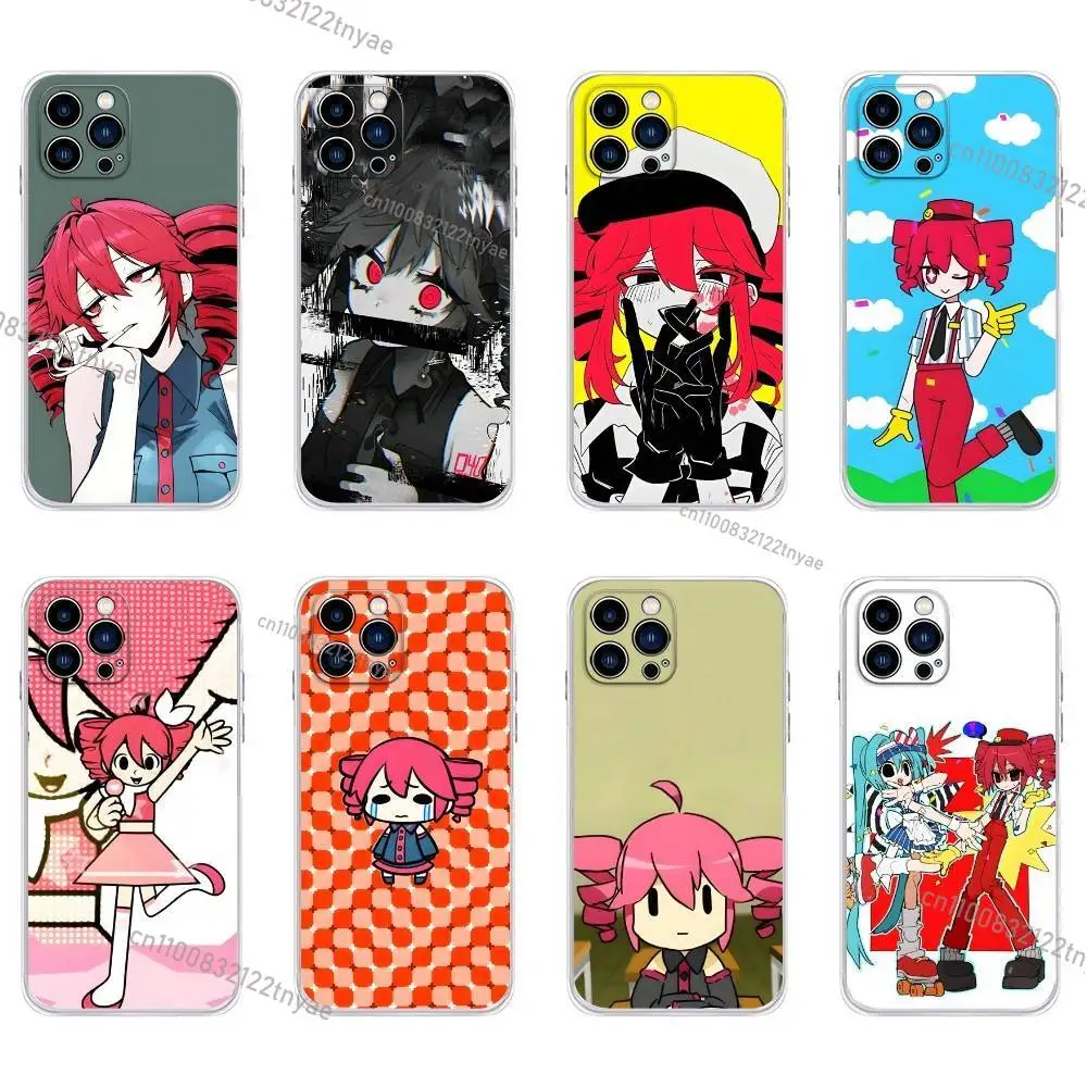 

Fukouna Girl K-Kasane T-Teto Phone Case For IPhone17,16,E,15,14,13,12,11 Pro Max XR XS Max Plus Cute INS Cover Case