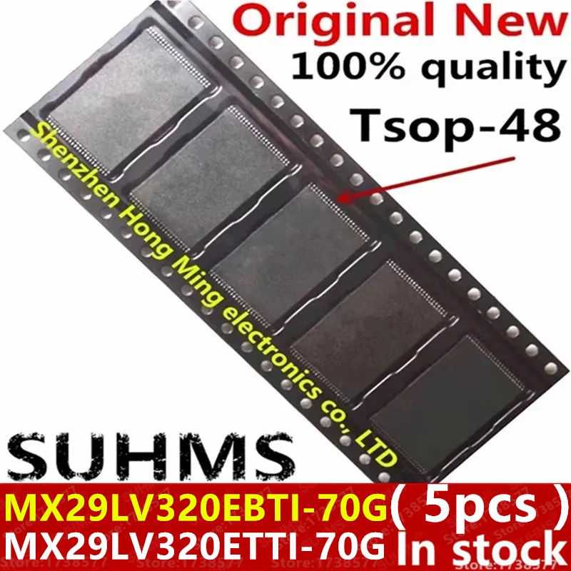 

(5piece)100% New MX29LV320EBTI-70G MX29LV320ETTI-70G MX29LV320EBTI 70G MX29LV320ETTI 70G TSOP-48