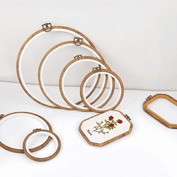 Embroidery Stretch Hoop Ring Cross Stitch Tool Embroidery Circle Sewing Accessories Embroidery Hoop Support Needle Craft DIY