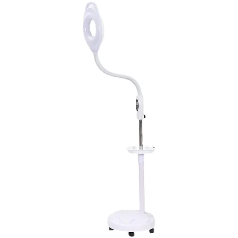 Beauty Salon Embroidery Lamp Cold Light Loupe Nail Art Shadowless Lamp Beauty Eyelash Lamp Lighting Floor