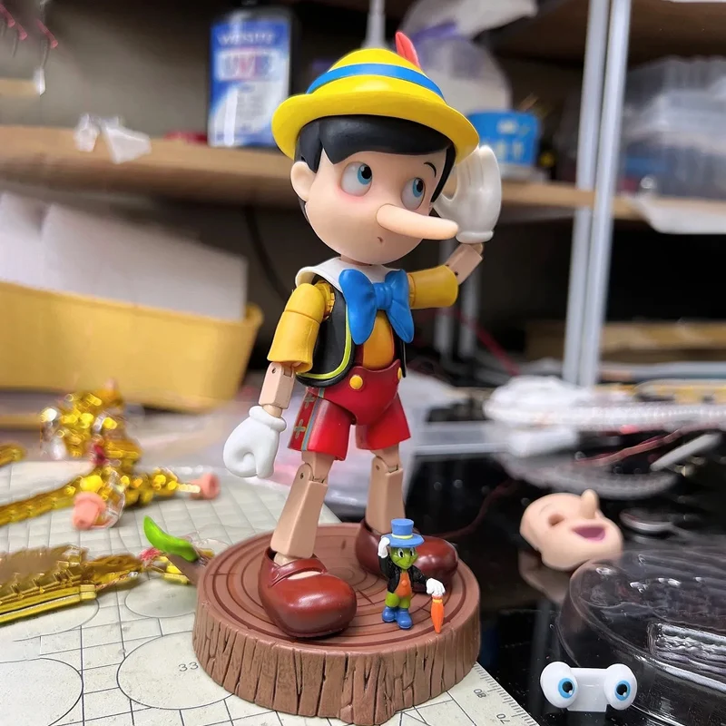 Gt Pinokkio Figuren Cartoon Animatie Model Beweegbare Anime Figuur Verzamel Speelgoed Bureau Decoratieve Ornamenten Kindercadeau