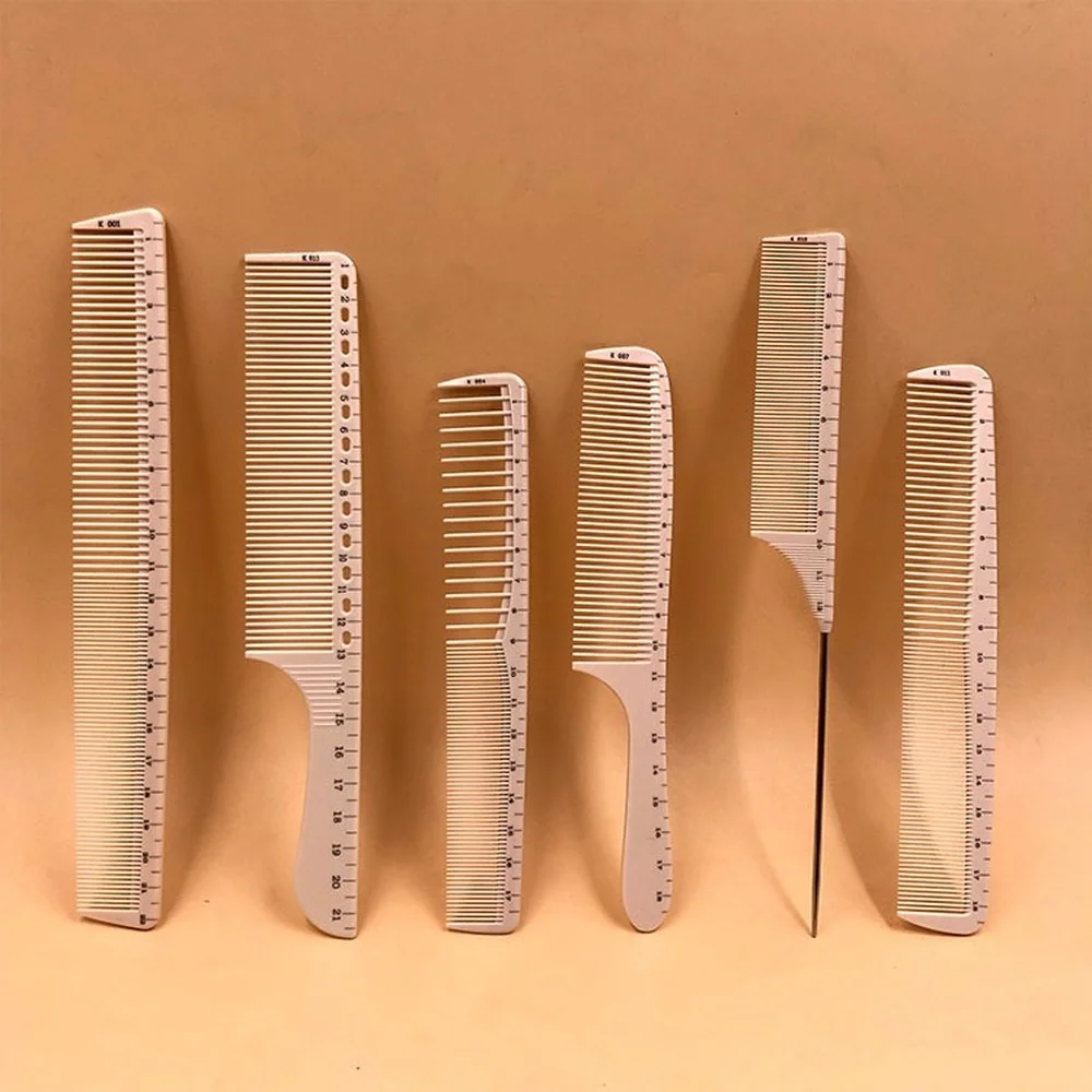 1PC High Quality Laser Scale Hair Comb Professional Hairdressing Comb Hair Brushes Salon Hair Cutting Styling Tools Barber Comb