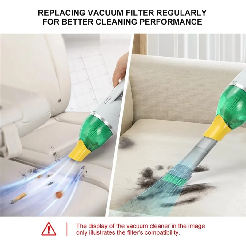 Filtro de repuesto A76G para aspiradora compacta Duck Vac, accesorios de filtro lavables