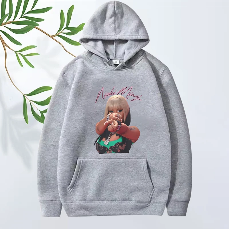 Nicki Minaj classic graphics oversized hoodie 2025 men women funny vintage cool Long sleeve Sweatshirt with print hoodie unisex