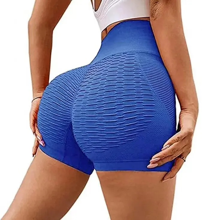 Mulheres esporte shorts de cintura alta push up booty treino curto sexy controle barriga yoga collants sem costura fitness hip levantamento roupas esportivas