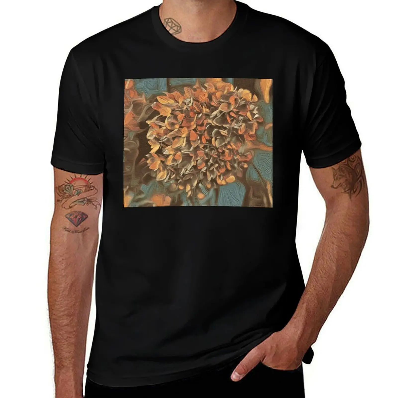 

Hydrangea Head 10 T-Shirt anime stuff plain tshirts personalised t shirts for men graphic