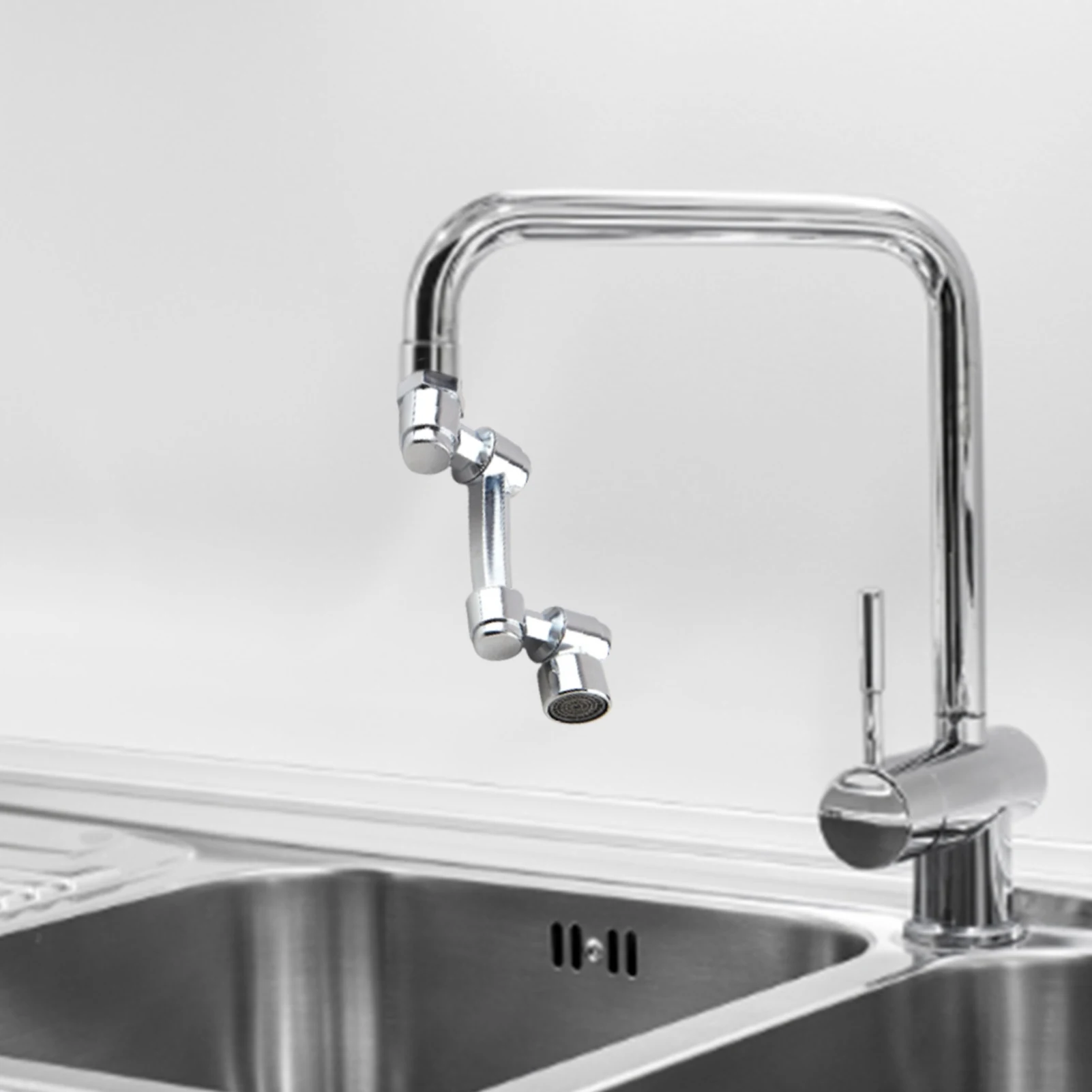 1080° Rotation Faucet Spray Head Wash Basin Kitchen Tap Extender Adapter Universal Splash Filter Nozzle Flexible Faucets Sprayer