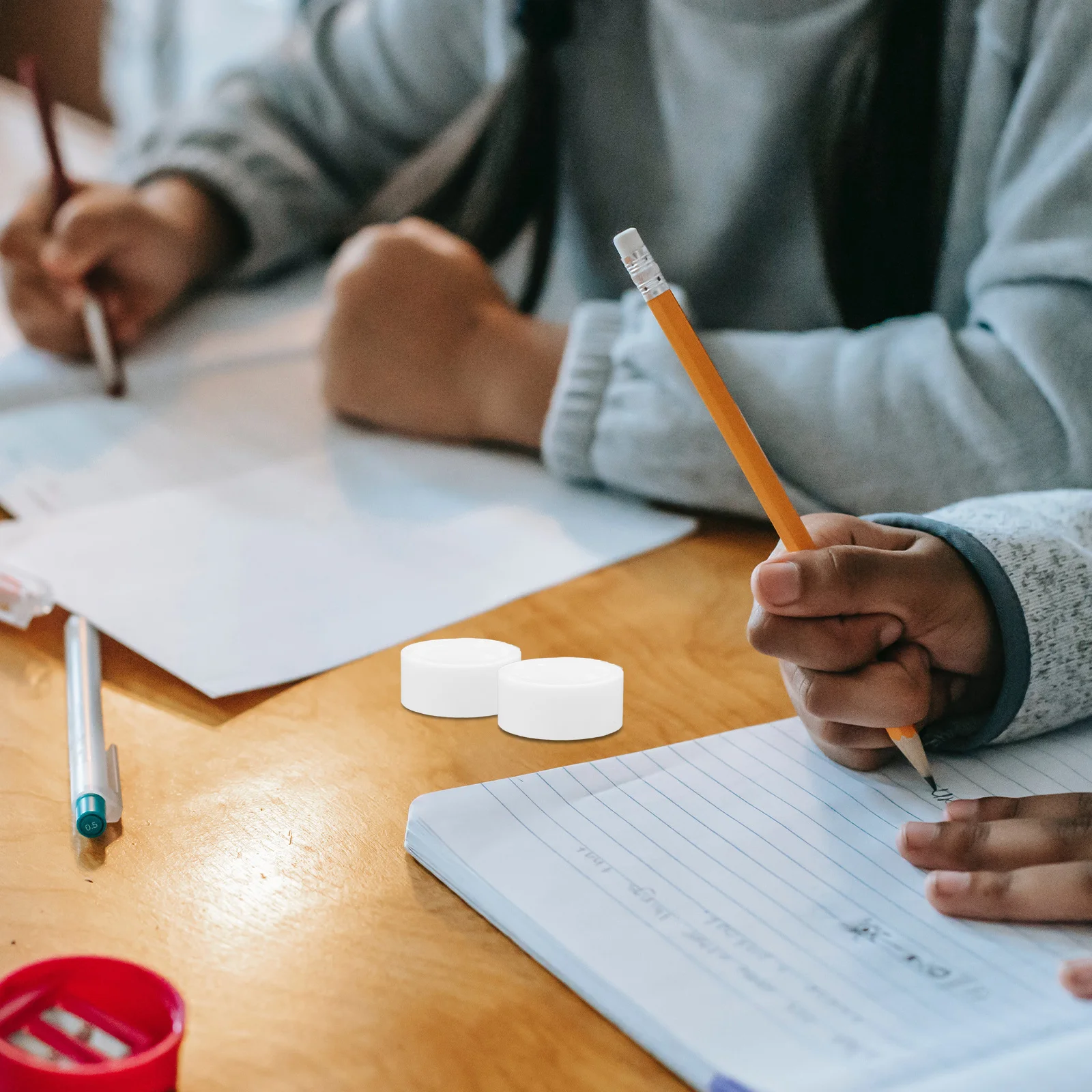 24 لفة من شريط تصحيح شفاف غير لامع قابل للكتابة لطلاب الدراسة المكتبية وتصحيح الكتابة وتغليف الهدايا غير #3