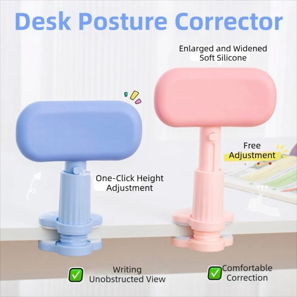 Ergonomic Desk Posture Corrector Vision Protection Proper Sitting Adjustable Desk Clam Mat Portable Soft