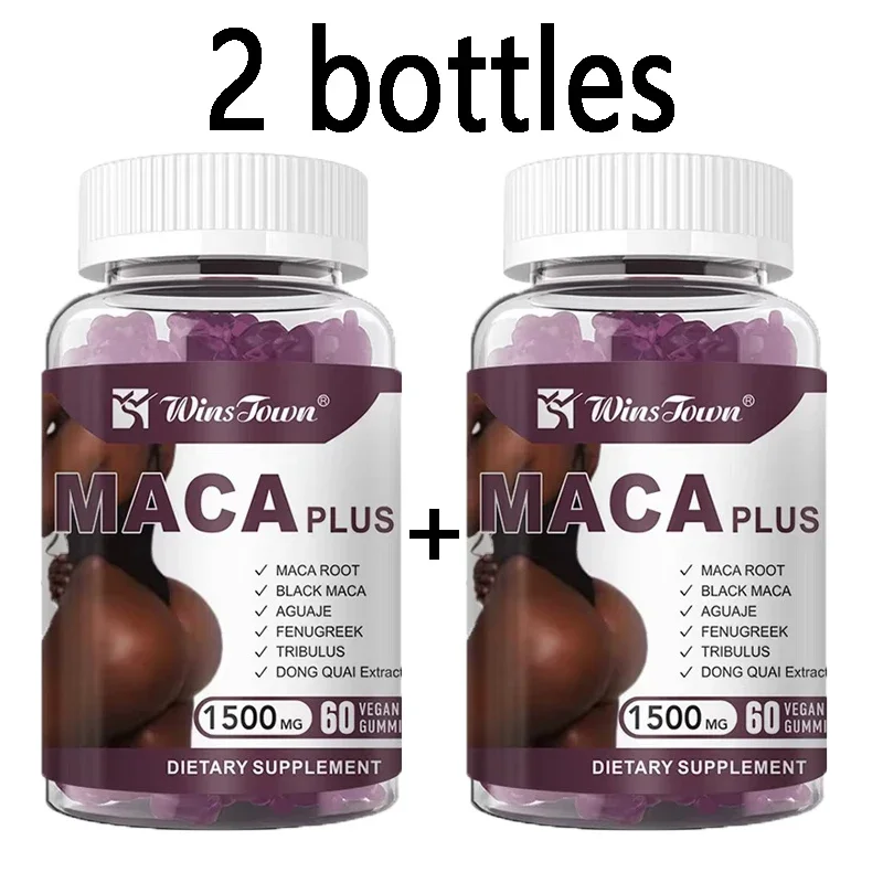 

2 Bottle of Maca Plus Gummies To Enhance Buttocks Firmness Lift and Regulate Endocrine Function