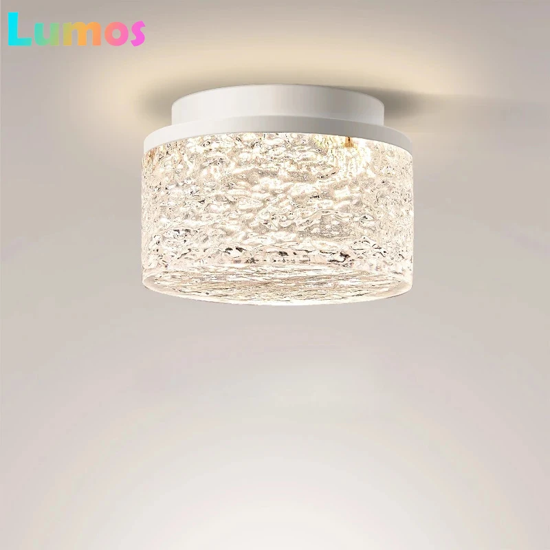 

PF Modern Luxury Crystal Resin Lamp Corridor Balcony Aisle Foyer Hallway LED Ceiling Lights Indoor Lighting Fixtu