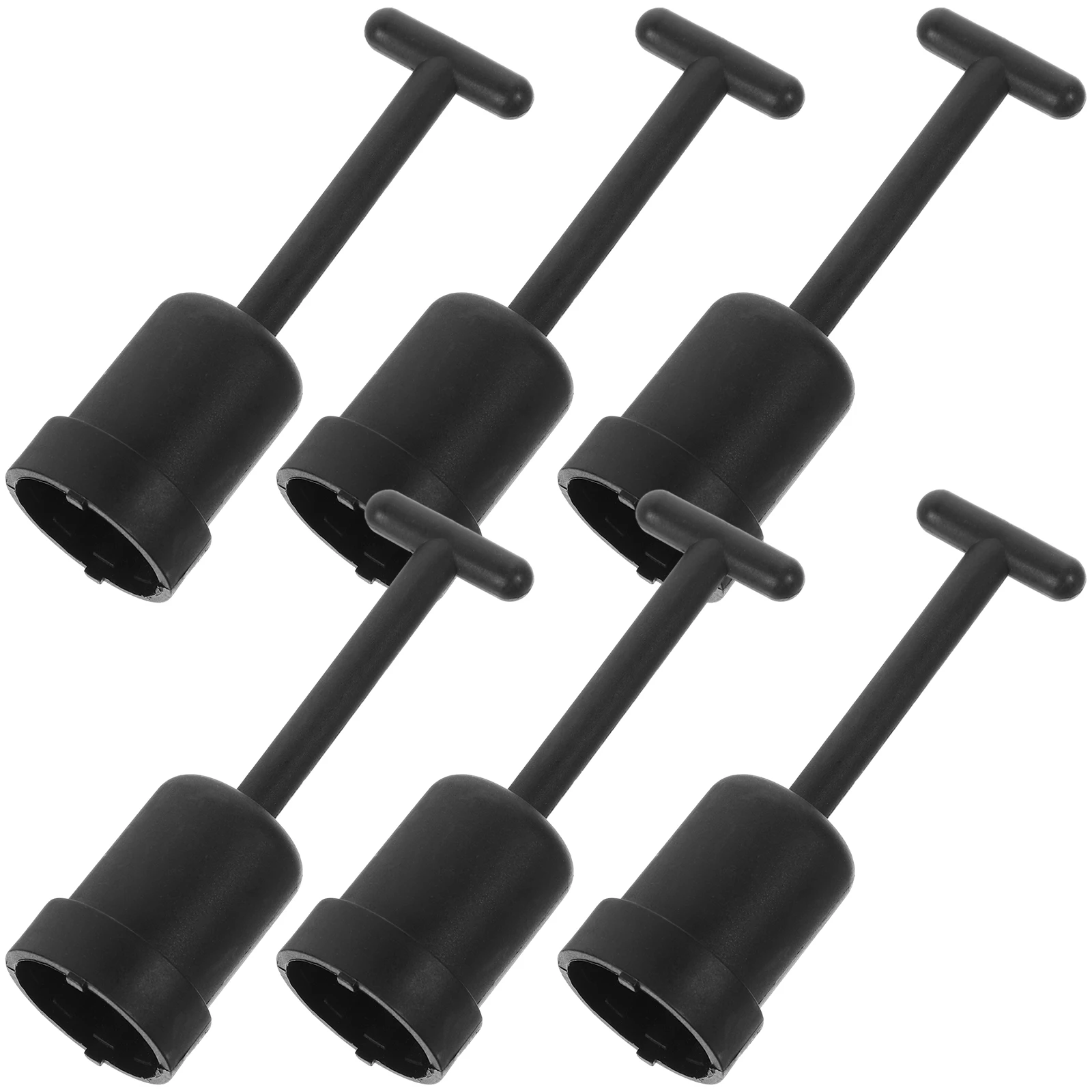 

6Pcs Lightweight Plastic Hex Wrench Tool For Light Socket Ring Removal Lamp Shade Holder Electrician Tools