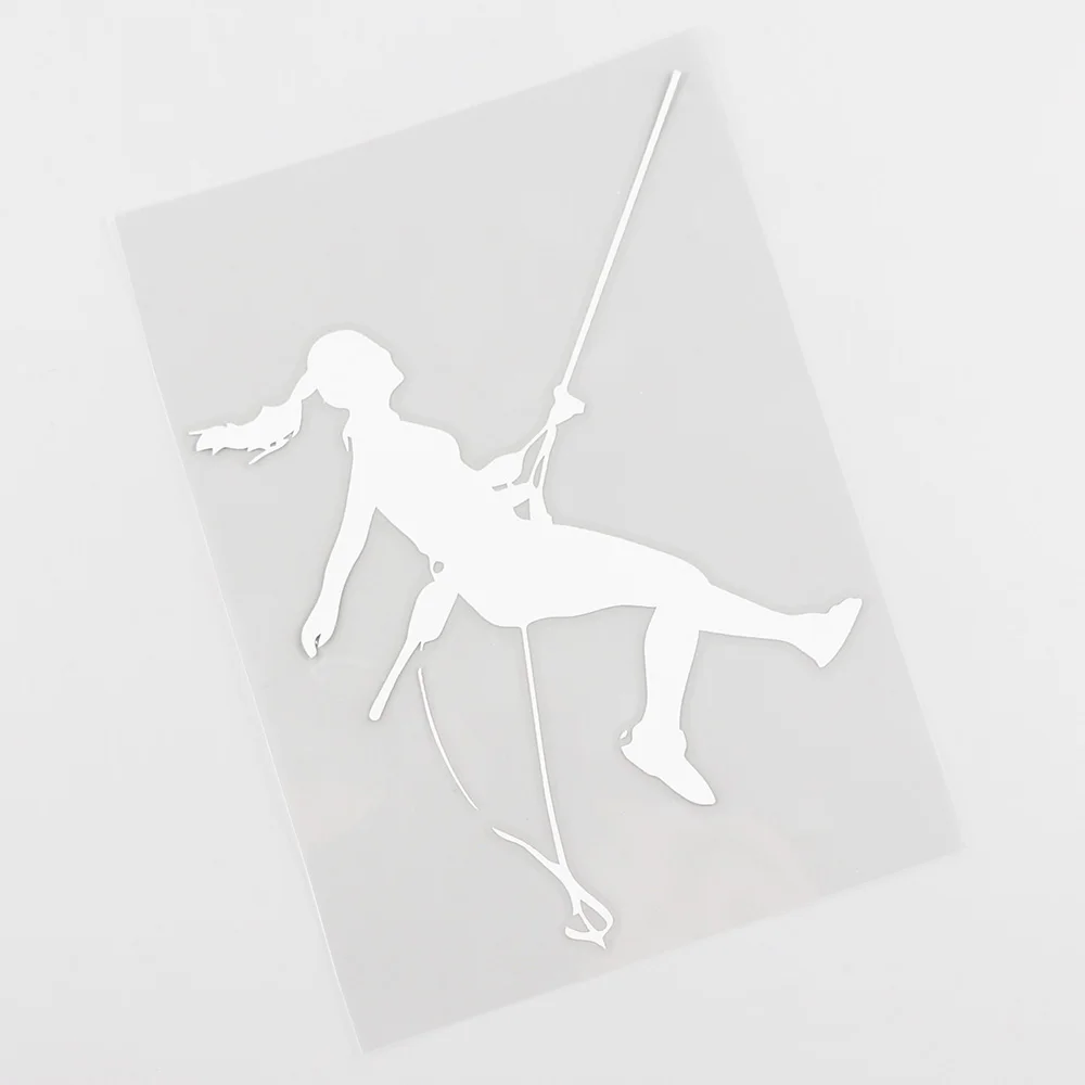 Car Sticker Rock Climber Climbing Silhouette Vinyl Decal for Car Motorcycle Bumper Body Rear Window Decorative Decal,16cm*12cm