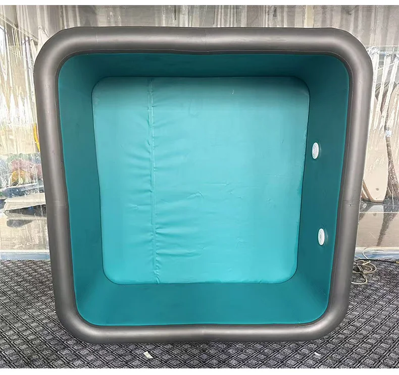 

High Quality Durable Rectangular PVC Inflatable Swimming Pool Giant Drop Stitch Design Portable & Waterproof