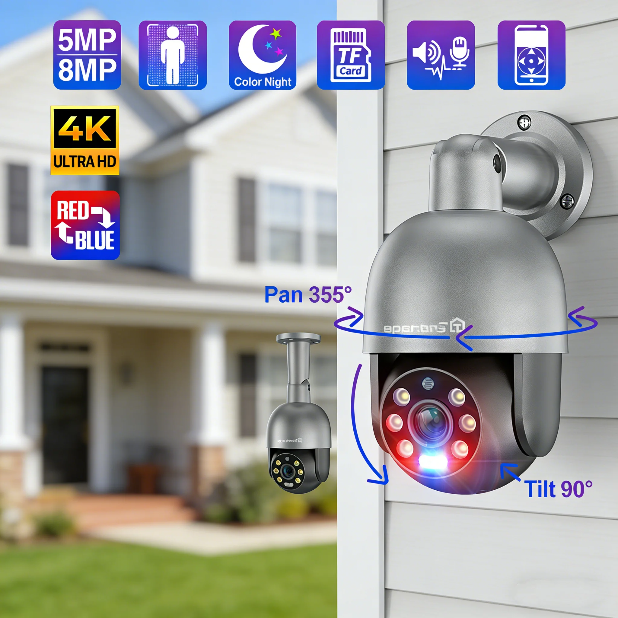 Techage 8MP 5MP 4MP…