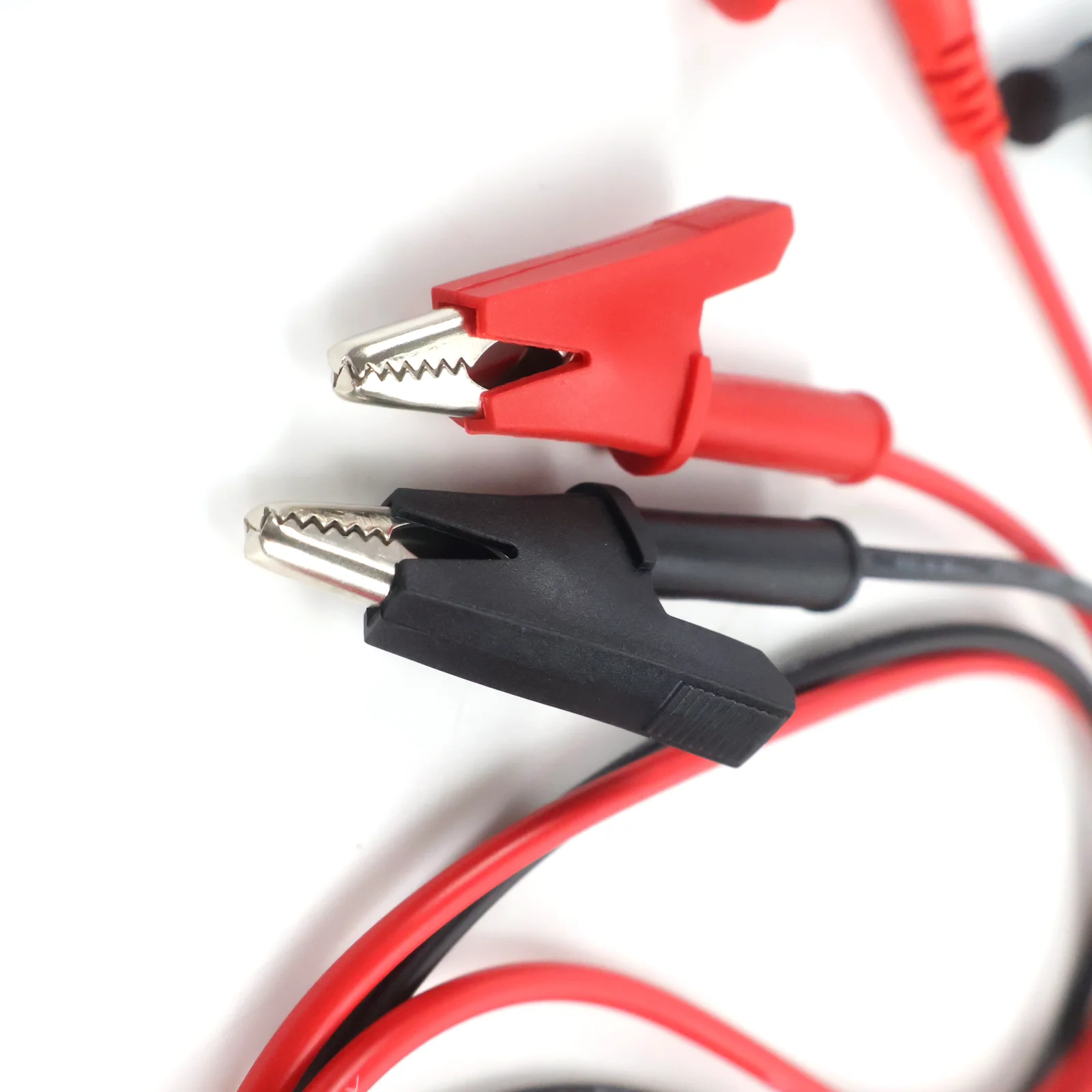 4mm Banana Plug to Alligator Clip Test Lead 1M 20A Silicone Wire Crocodile Probe Cable for Multimeter 1000V 1Pair