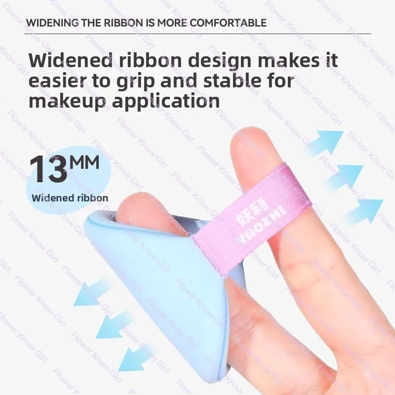 Esponja de maquiagem YaoZhi para base líquida, esponja de mistura macia para creme BB/fonte de almofada, ferramenta de maquiagem profissional