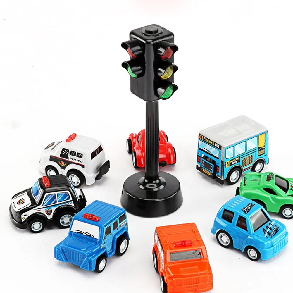 

2Pcs Red Green Light Educational Traffic Signal Set for Home Decoration Party Traffic Theme Room Decor Kids Learning