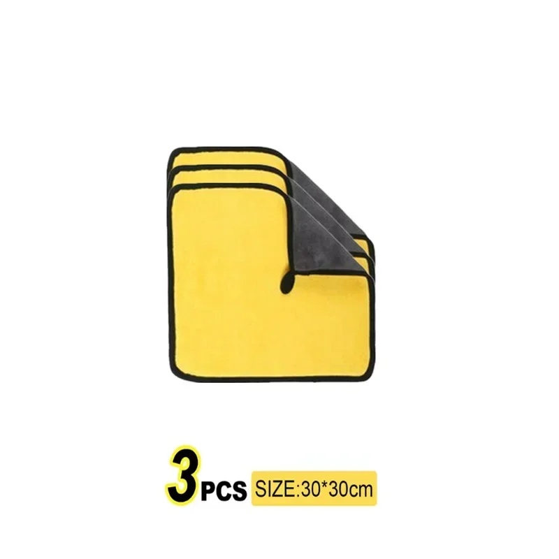 منشفة غسيل - 30 × 30/40/60 سم، ناعمة، محشوة، قماش للتنظيف/التجفيف، قماش تفاصيل العناية #5