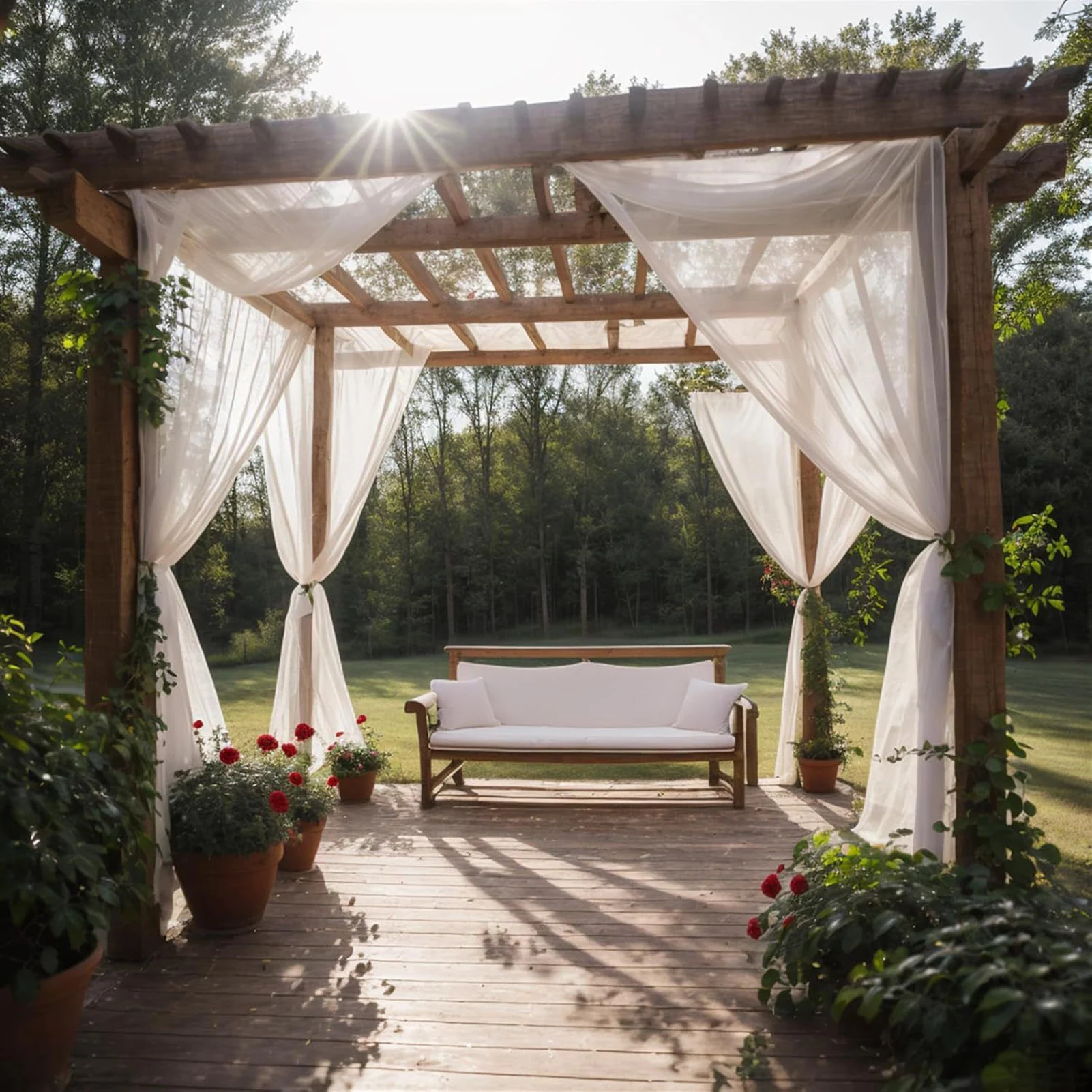 Polyester Fiber Mosquito Net for Birthday Party Decorations Breathable Insect Screen Curtain White Mesh Outdoor Event Decor