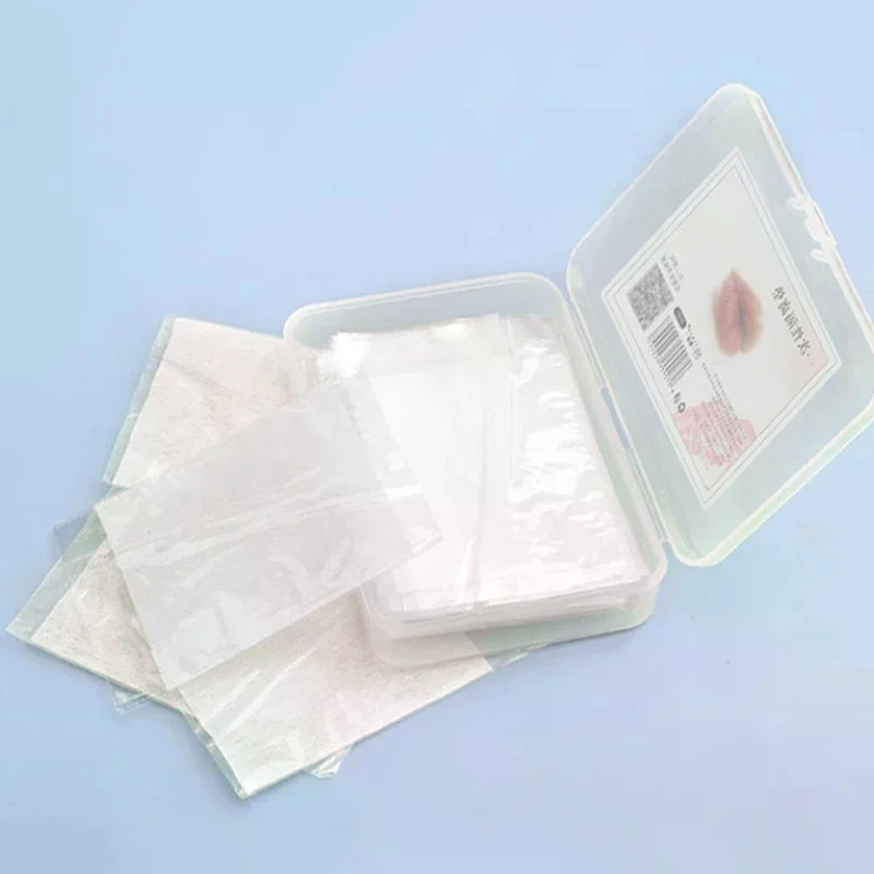 Microblading Tattooed Lip Oral Isolation Pad Tattoo Lip Disposable Protective Pad Film Permanent Makeup Tattoo Accessor 30/40pc