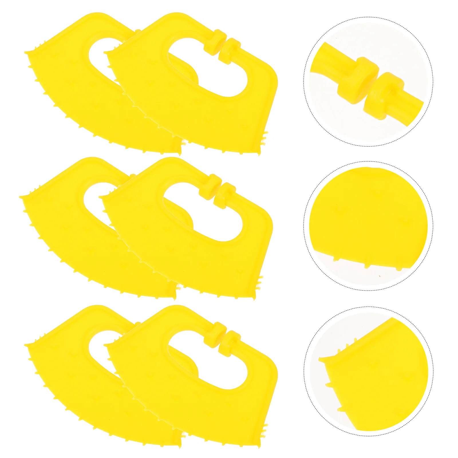 

10pcs Calf Weaner Plastic Nose Clip For Livestock Equipment Farm Weaning Tool Cow Nose Ring Cattle Sucking Prevention Clamp