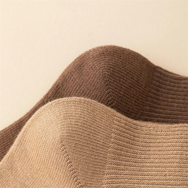 Frauen Baumwolle Socken Neue Herbst Casual Einfache Feste Farbe Winter Warme Socken Für Frauen Koreanischen Stil Mittleren Rohr Mädchen Pile socken – Detail 12