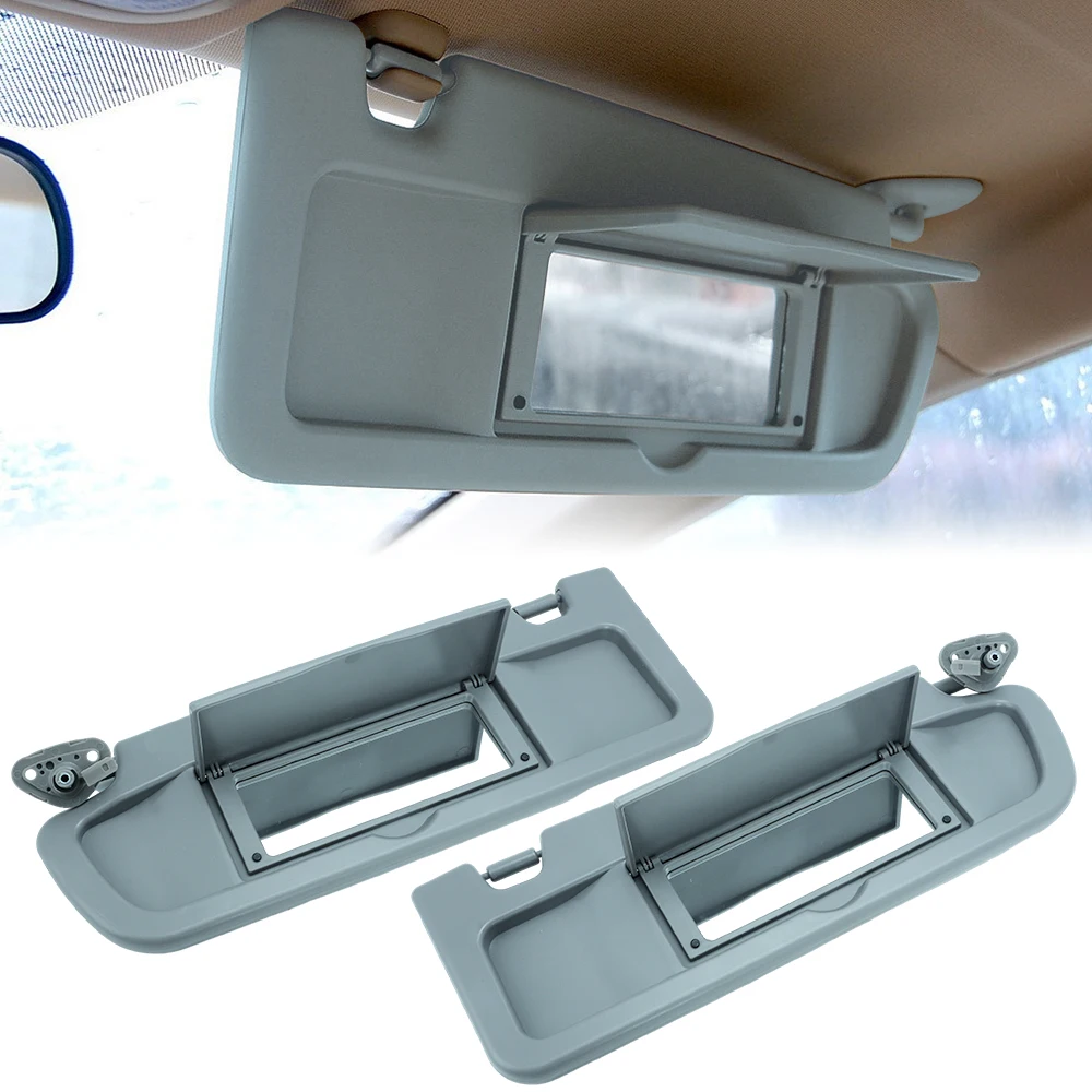 Motorista esquerdo e lado direito do passageiro Sun Visor Shade, pára-sol para Honda Civic, 2006, 2007, 2008, 2009, 2010, 2011, 83230-SNA-A01ZB,