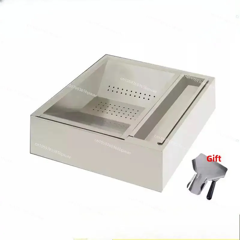 French Fries Console  Station Slot Box Control Burger Shop Oil Filter Station
