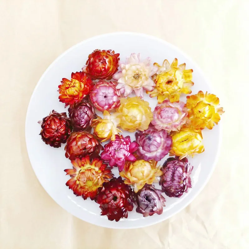 

Mixed Natural Flowers Mini Daisy Dry Straw Chrysanthemum Heads For Crafts Epoxy Resin DIY Pendant Necklace Jewelry Craft New