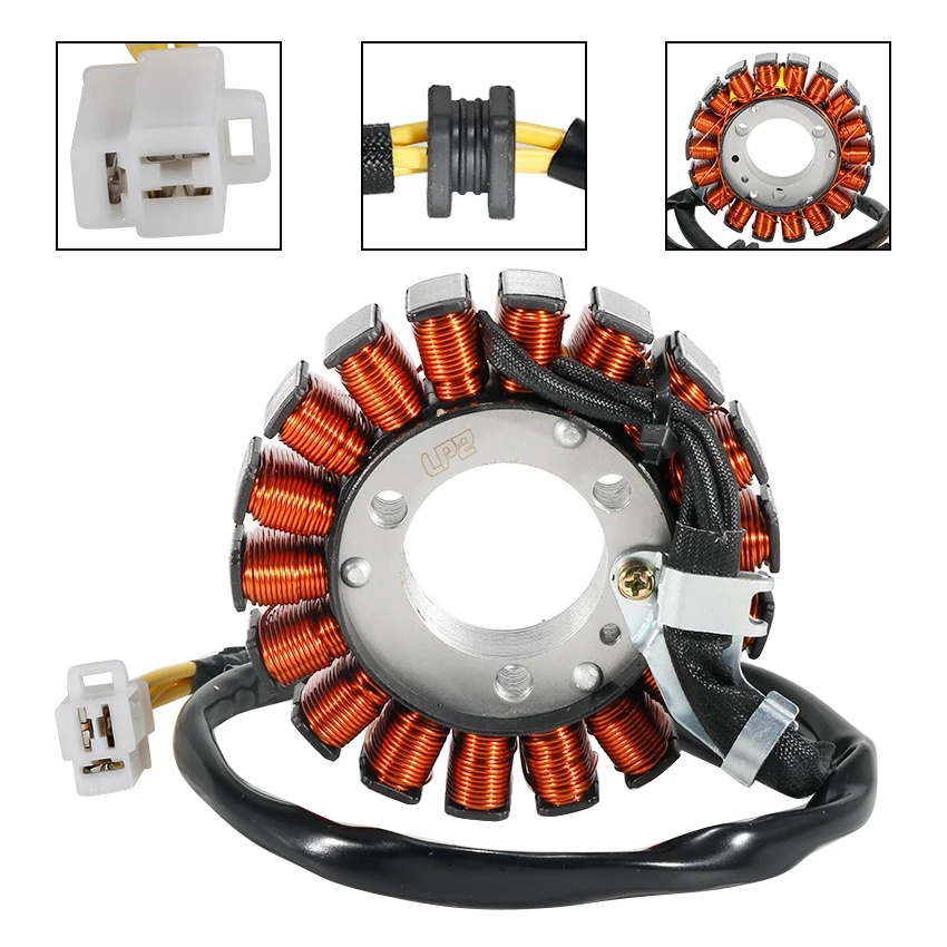 

Motorcycle Stator Magneto Generator Coil For Honda NES125 AROBASE 125 NES150 AROBASE 150 SH125 SH150 OEM:31120-KGF-911