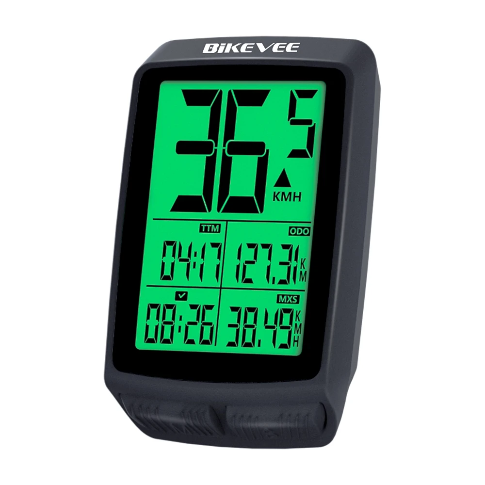 

BKV-1503 180 Hours Ultra-Long Standby Battery Cell Wireless Bike Computer Odometer Stopwatch Bicycle Riding Accessories