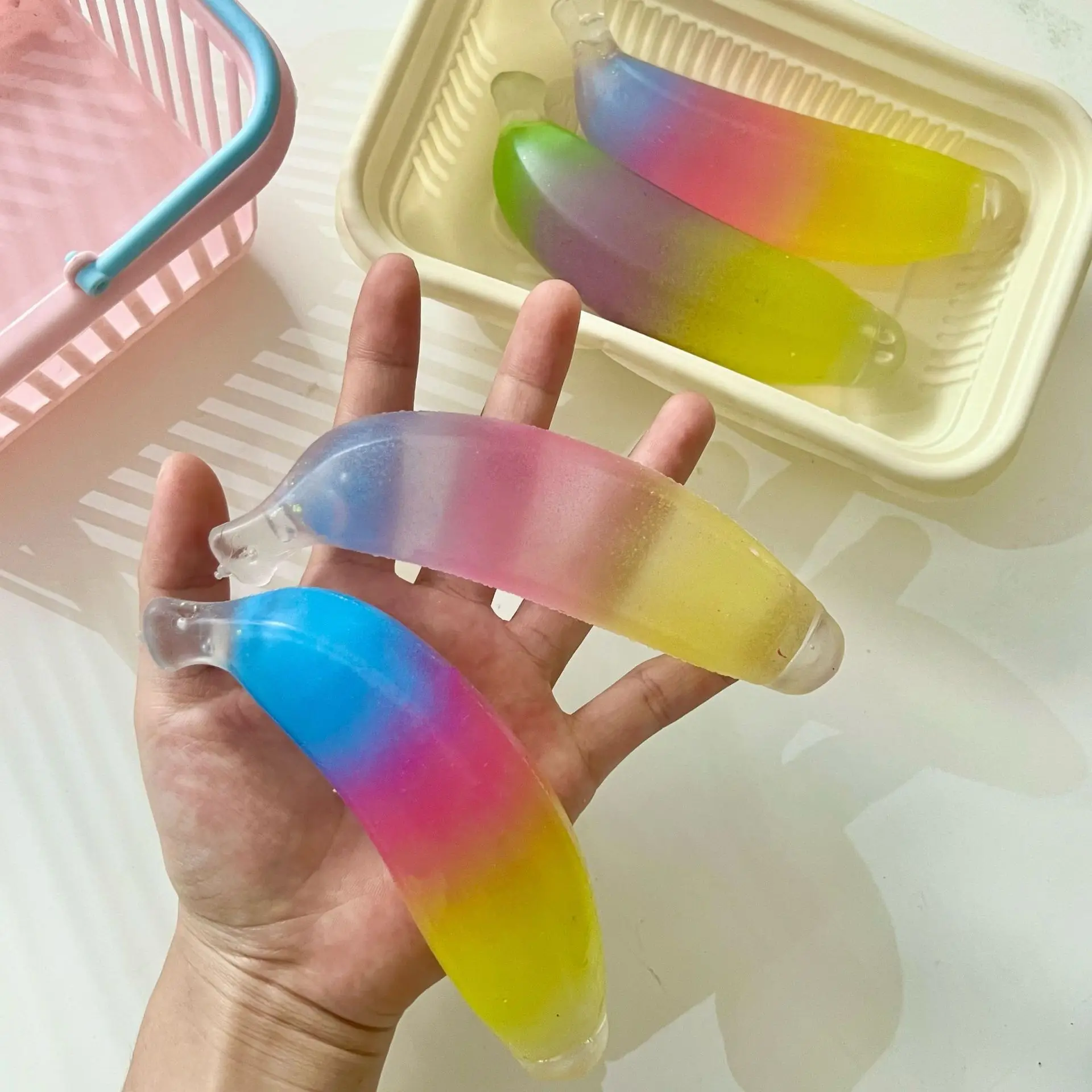 

Креативный антистресс-банан: музыкальная игрушка для снятия стресса, высококачественный фруктовый артефакт для медленного восстановления формы и снятия напряжения.