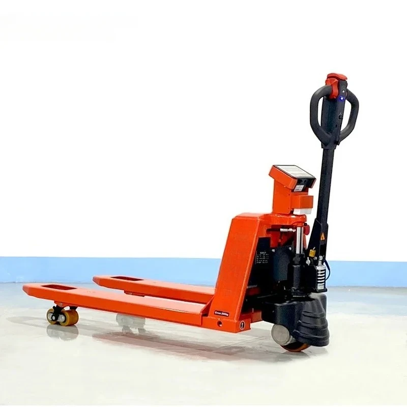 

Electric Pallet Forklift Lithium Battery 2000kg Full Electric Pallet Truck With Scale