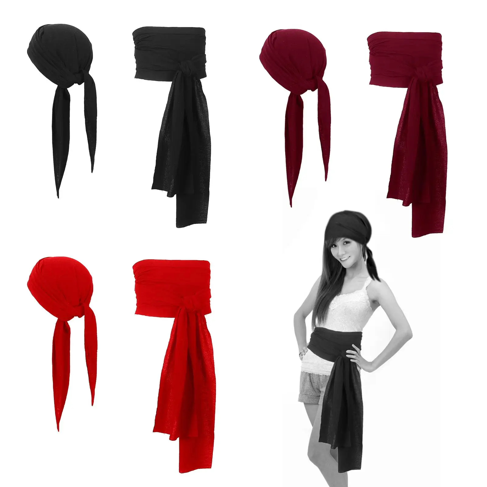 

Пиратский головной платок, шляпа, аксессуары, пиратский костюм для вечеринки, Хэллоуина, комплект пиратских костюмов