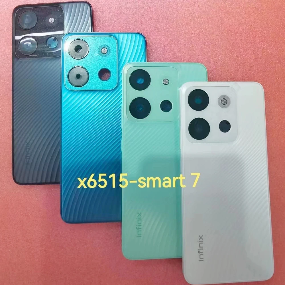 

For Infinix Smart 7 X6515 Battery Cover Housing Door Back Case Repair Parts