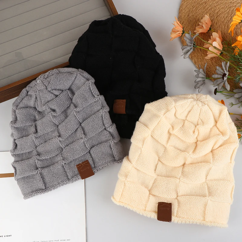 قبعة محبوكة دافئة وقناع الوجه مجموعة قبعة شتوية مترهلة مع غطاء خفيف الوزن دافئ للأذن والرقبة والخد للرياضات الخارجية