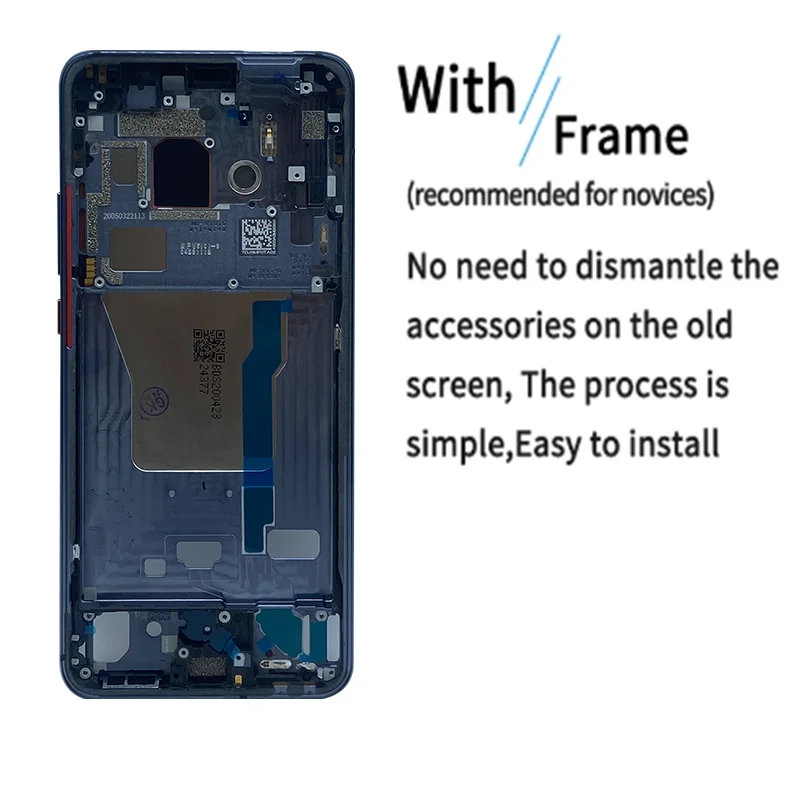 6.67 inch AMOLED For Xiaomi Redmi K30 Pro LCD Display Touch Screen Digitizer Assembly For Xiaomi Poco F2 Pro Lcd Screen M2004J11