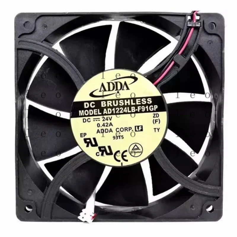 AA  for ADDA AD1224LB-F91GP 12038 DC24V 0.42A 12CM 3-Wire Cooling Fan