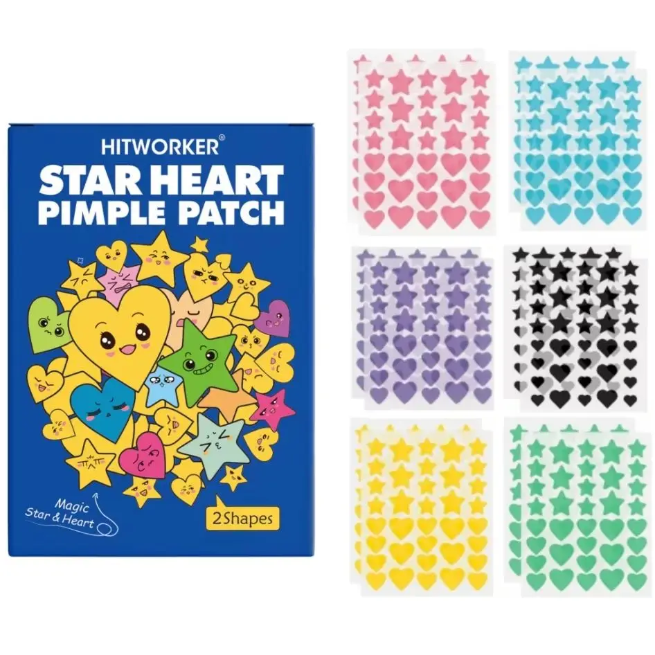 432 Count - Acne Patch, covering pimples and blemishes, facial and skin spot stickers, suitable for party performances