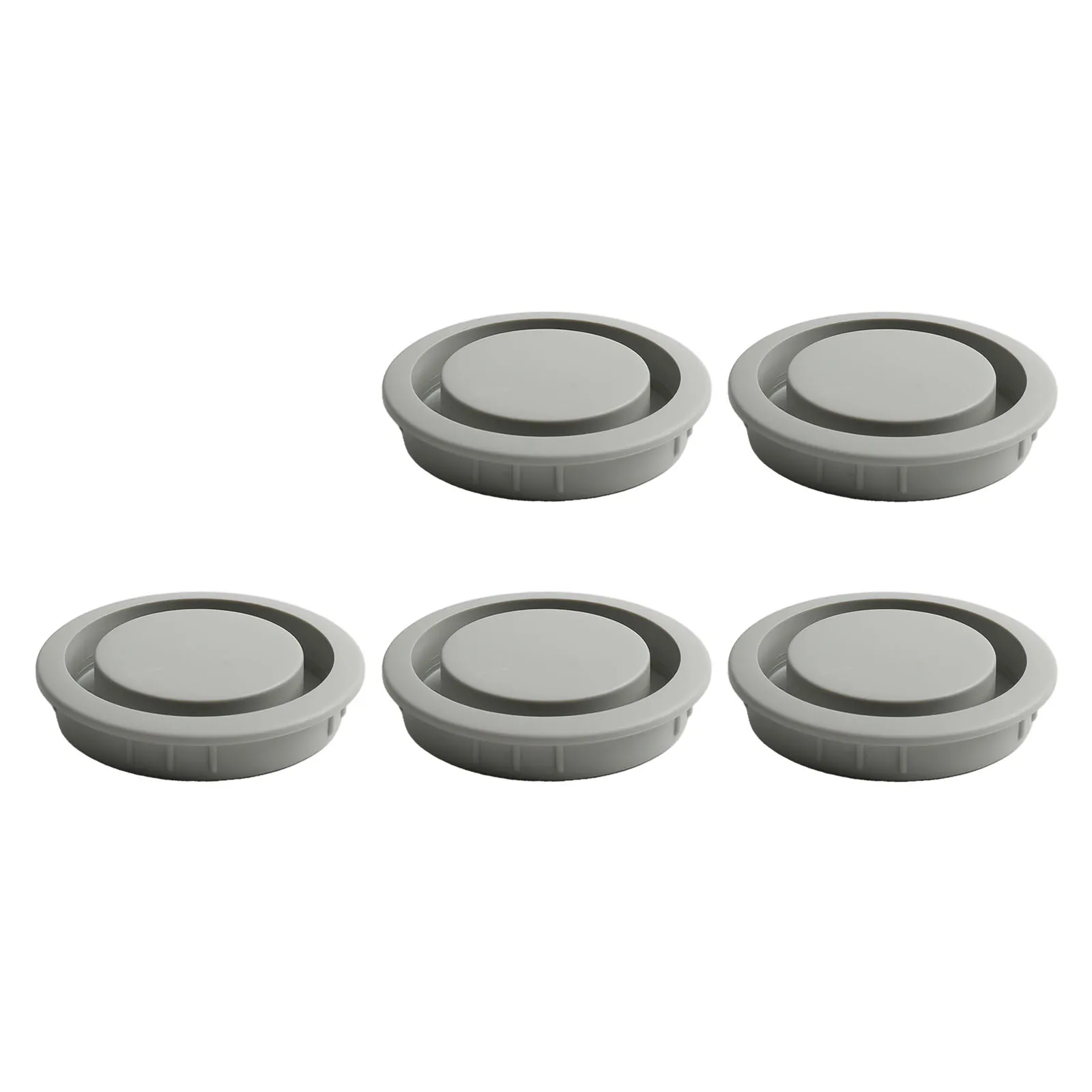 Practical New Cabinet Vents Vents Louver ABS Plastic Air Vent Decor Grey/Black/Brown/White Ventilator Grille Hole